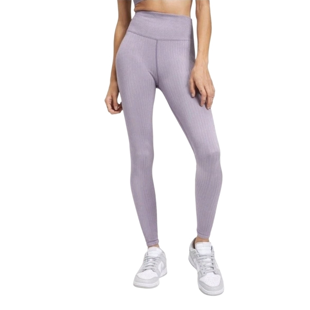 Good American Jeans Clean Seamless Leggings Dusty Rose Lavender Violet 00/0